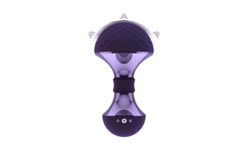 Enoki Luxury Flexible Wand Massager - Purple | VIVE Erotik