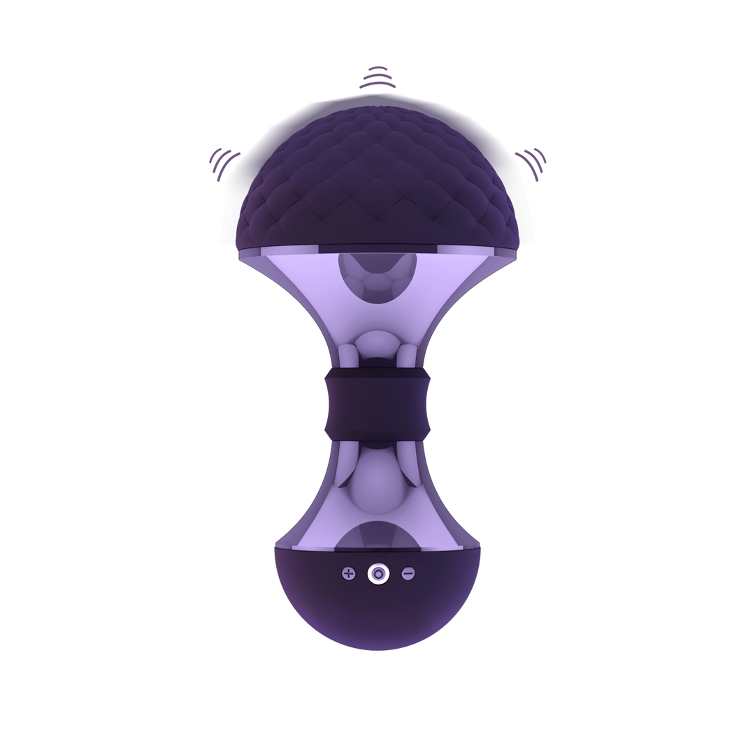 Enoki Luxe Bendable Wand Massager - Purple
