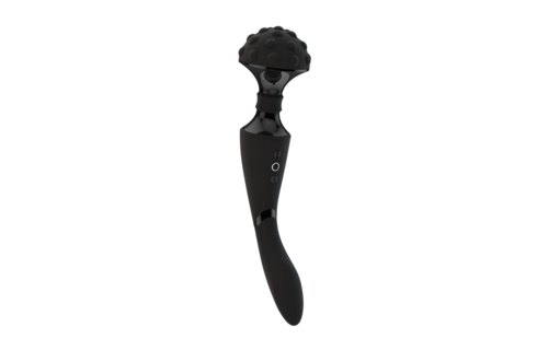 Shiatsu - Wand Vibrator – Zwart