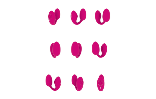 Aika - Pulse-Wave & Vibrierendes Liebes-Ei - Rosa