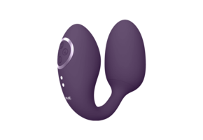 Aika - Pulse-Wave & Vibrating Love Egg - Purple