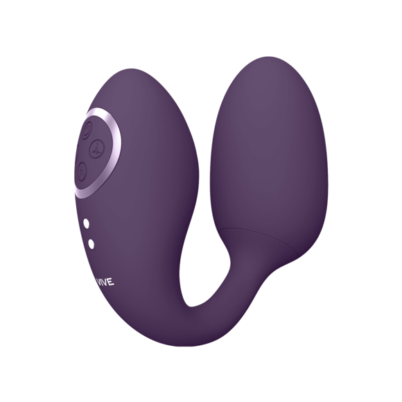 Aika - Pulse-Wave & Vibrating Love Egg - Purple