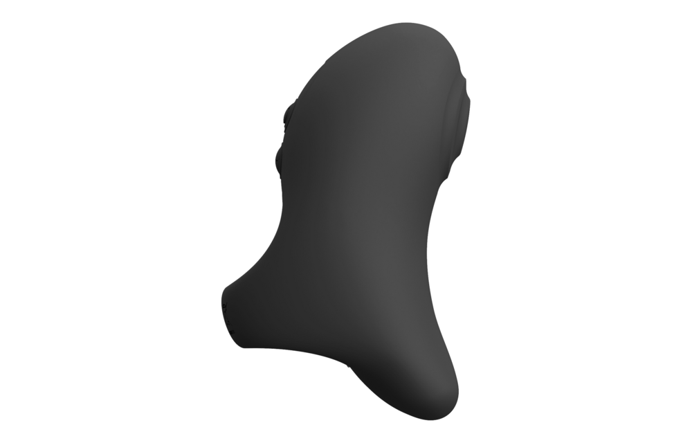 Hana Pulse Wave Fingervibrator – Leistungsstark & wasserdicht Schwarz