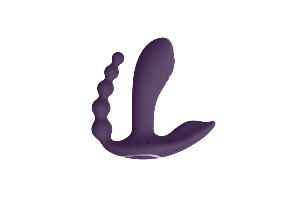 KATA Pulse Wave Vibrator Purple - Double Penetration & USB