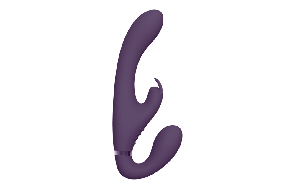 Suki Strapless Strap-on Lila – Leistungsstarker Luxus-Vibrator