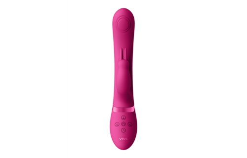 May - Luxus Vibrator mit Pulsation - Rosa