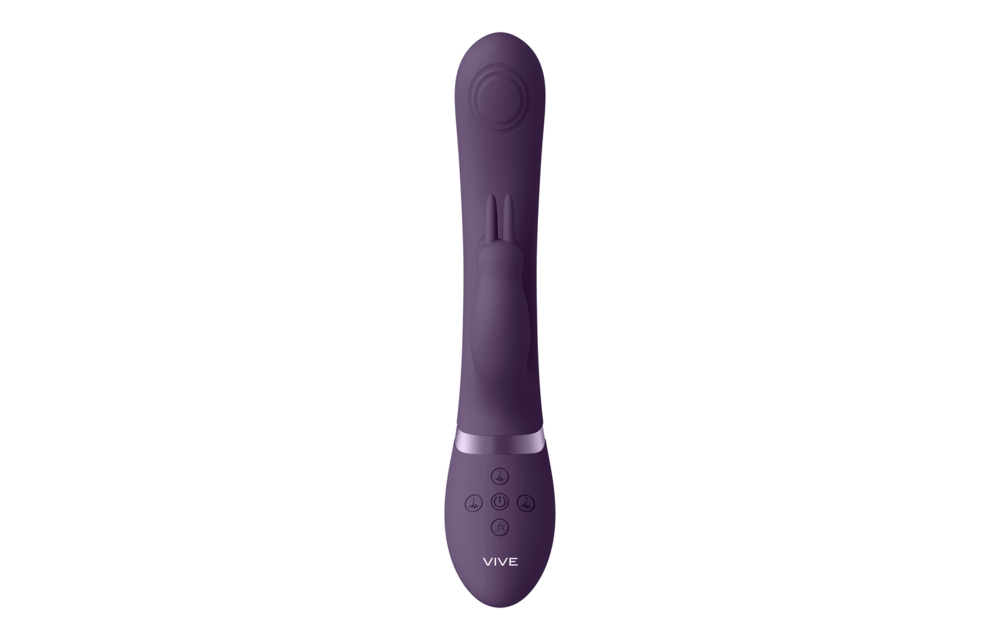Vive May Lila | Luxuriöser G-Punkt-Vibrator mit Pulsation
