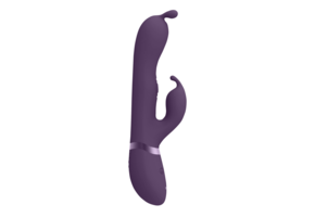 Gada - Vibrating Bunny with G-Spot Pulsation - Purple