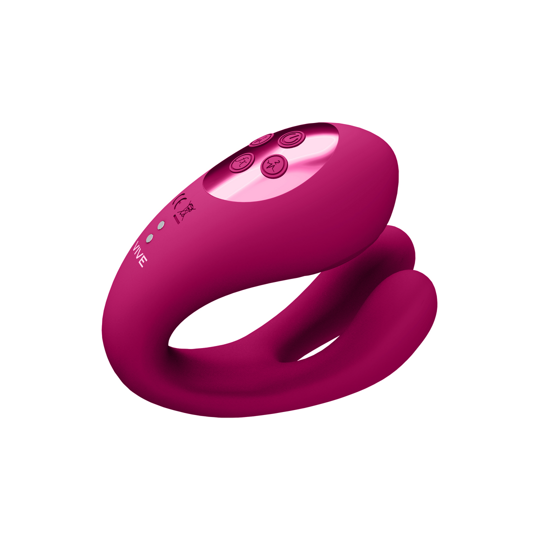 Yoko Triple Action Vibrator met Clitorale Pulsgolf - Roze
