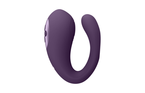 Yoko Triple Action Vibrator Lila – Kraftvolle klitorale Pulswelle