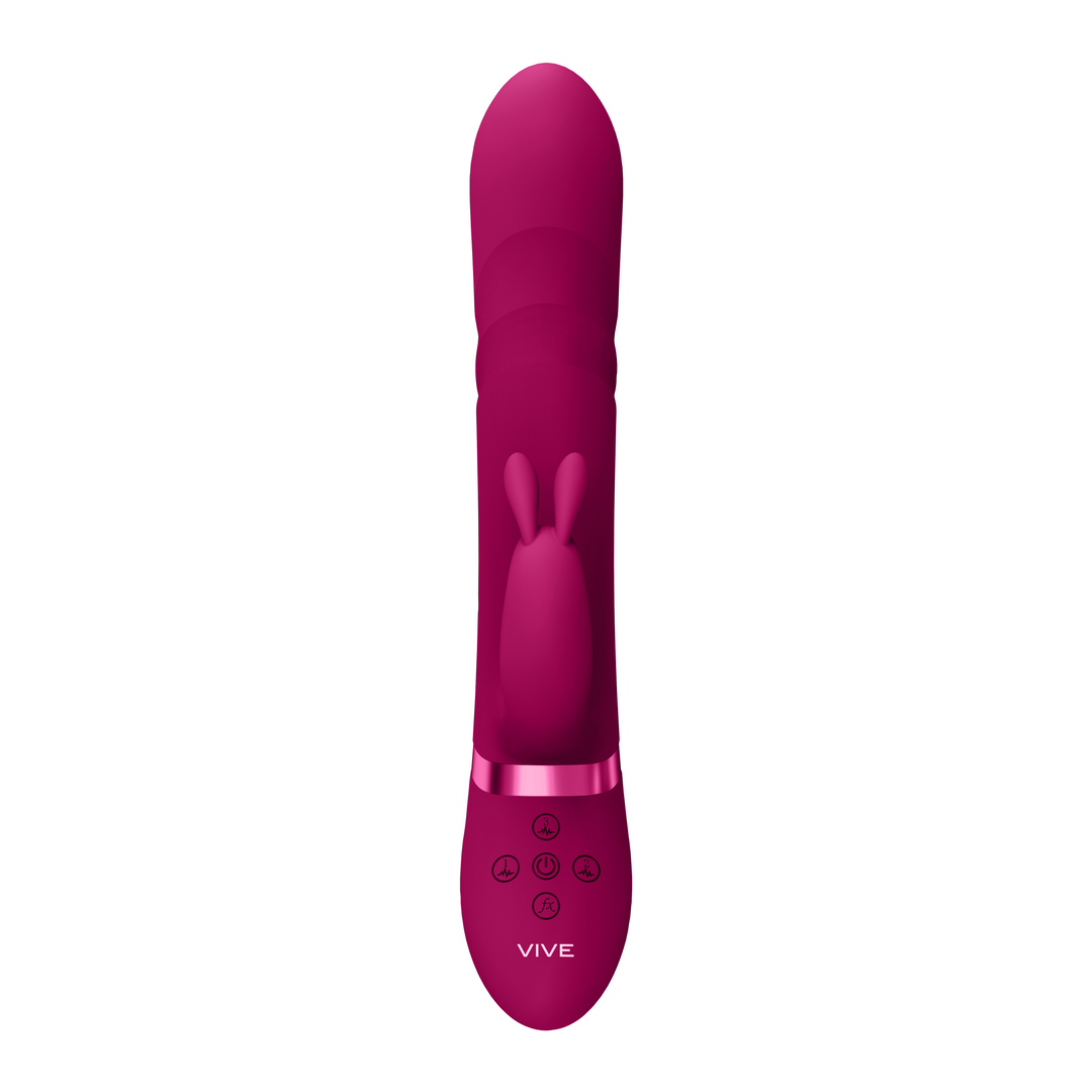 Nari - Vibrating And Rotating G-spot Vibrator - Pink