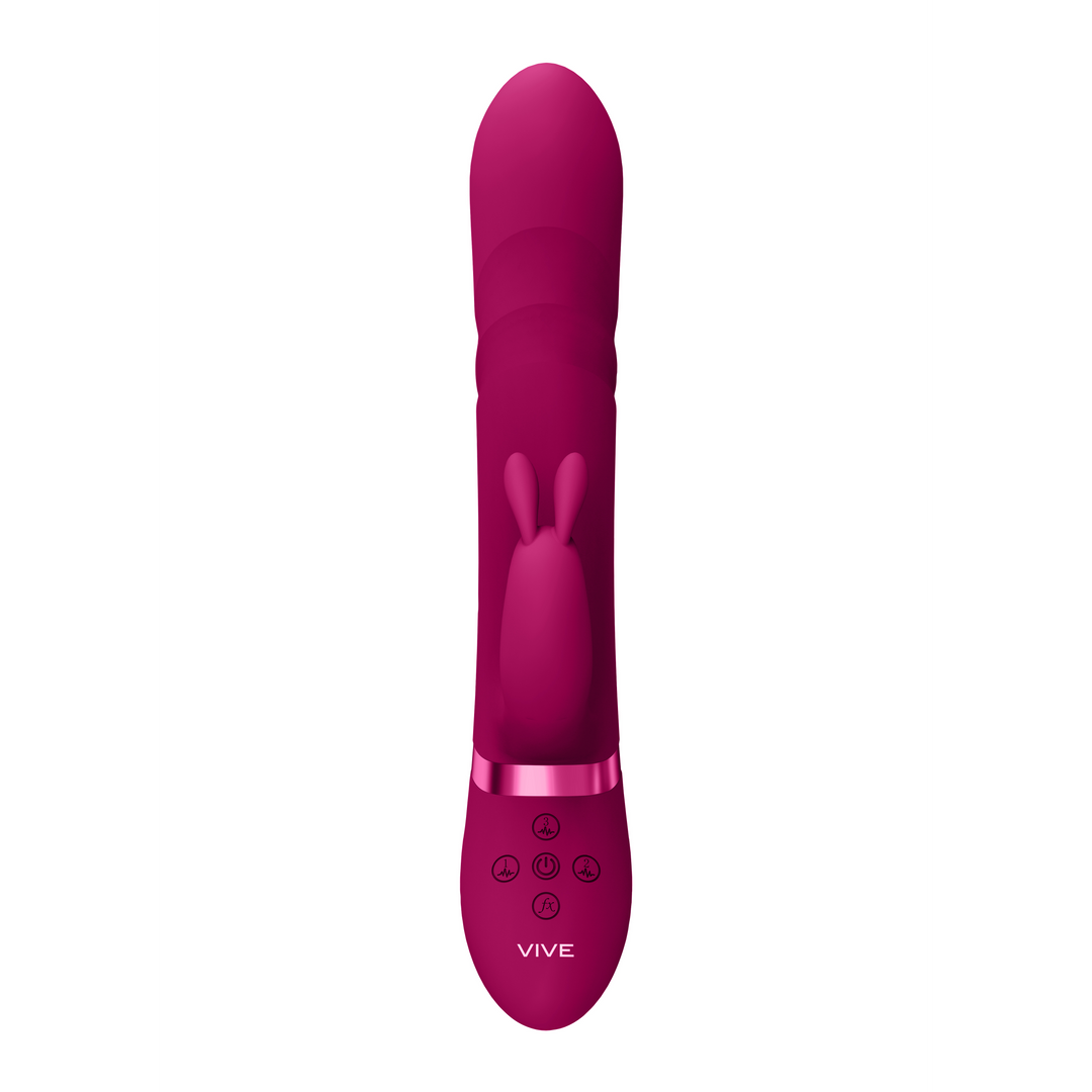Vive Nari G-spot Vibrator Pink – 3 Motors, Rotating & Top