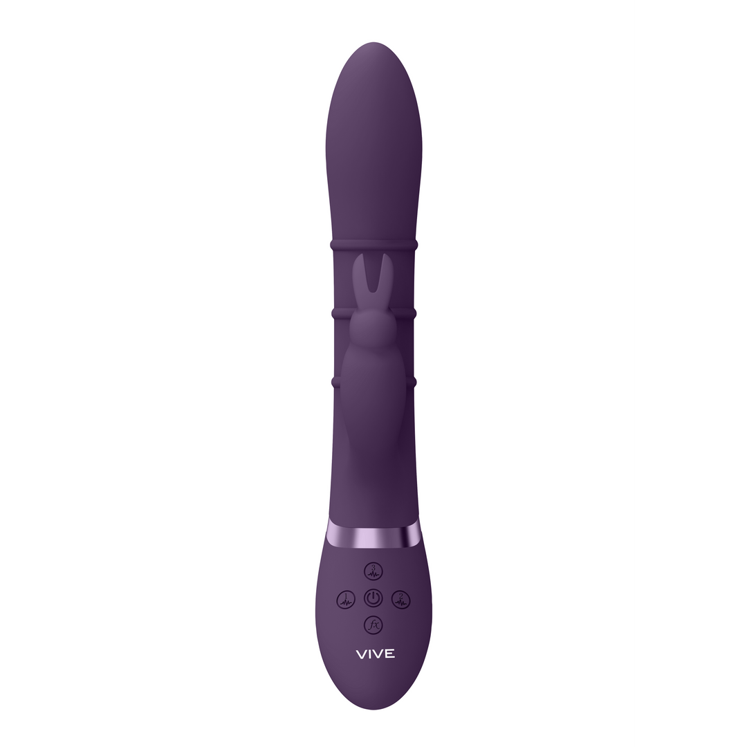 Vive Sora Purple – Luxury Vibrator with Stimulating Rings