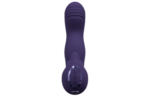 Yumi G-Spot Vibrator Purple - Triple Motor & Tongue Stimulator