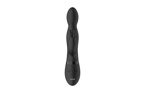 Niva - Rotating Rabbit Vibrator - Zwart