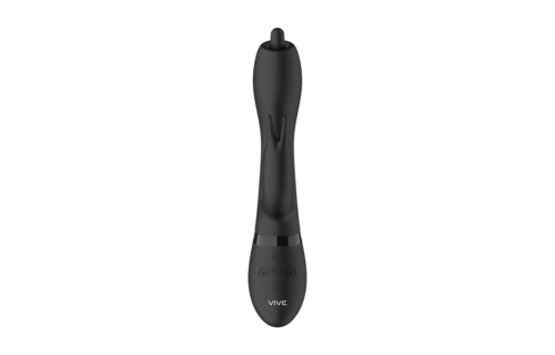 Nilo - Pinpoint Rotating G-spot Rabbit - Schwarz
