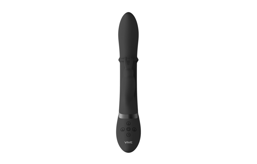 Vive Halo Black High-End Vibrator | Powerful & Waterproof