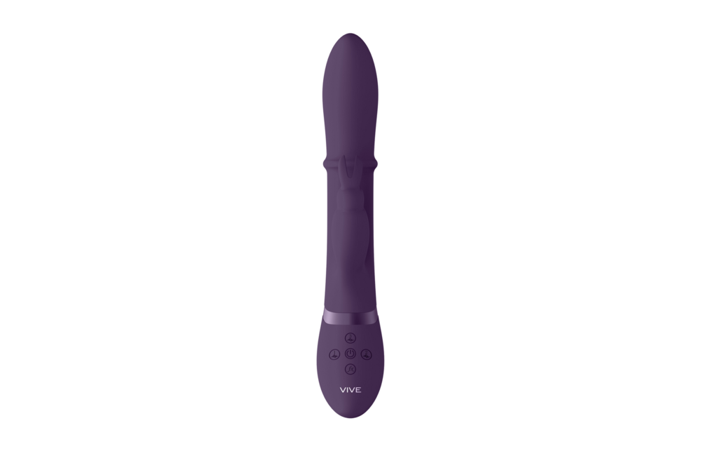 Vive Halo Purple High-End Vibrator – Quiet, Waterproof & Powerful