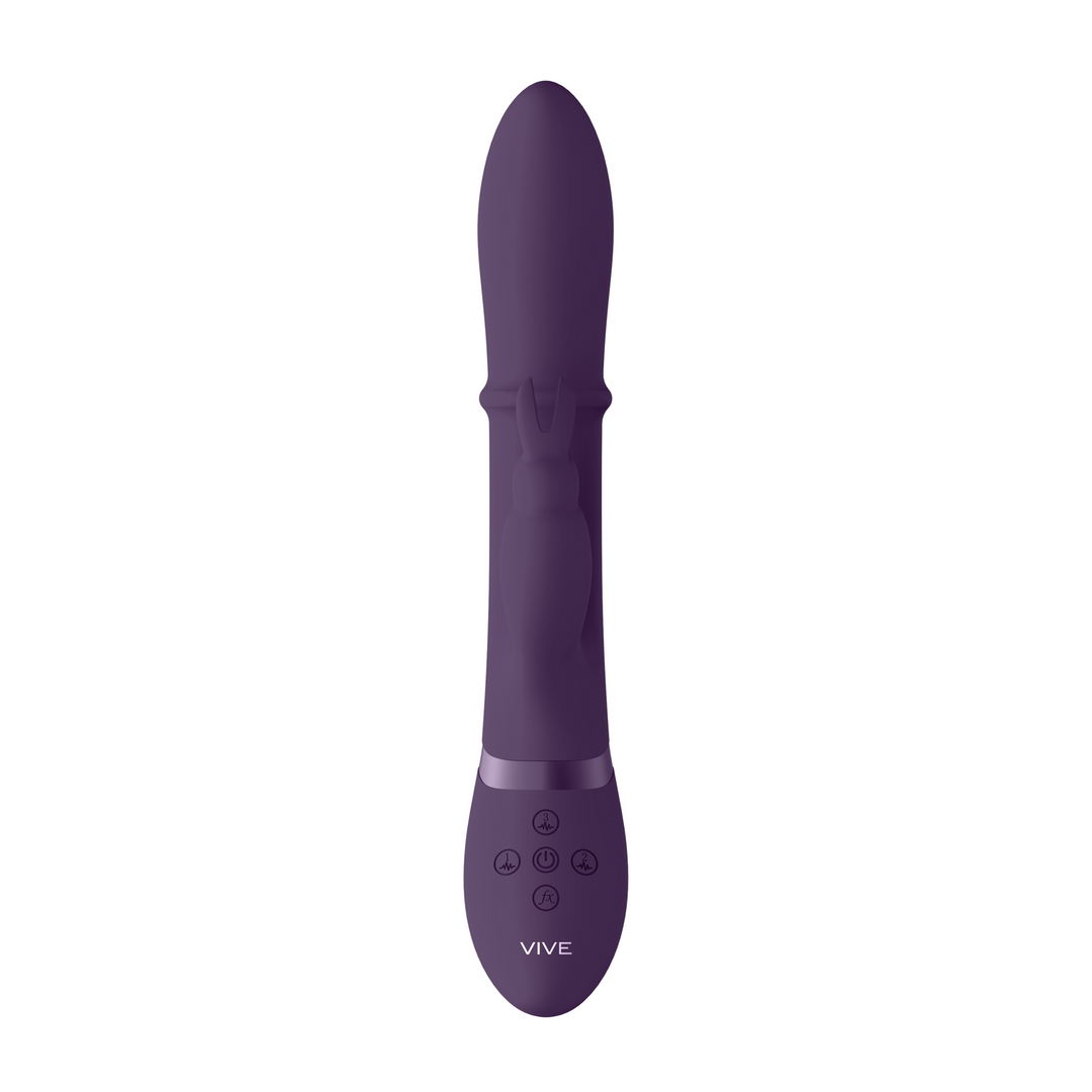 Vive Halo Purple High-End Vibrator – Quiet, Waterproof & Powerful