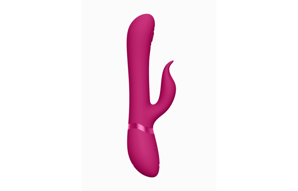Etsu - Luxury Vibrator with interchangeable clitoral sleeves - Pink