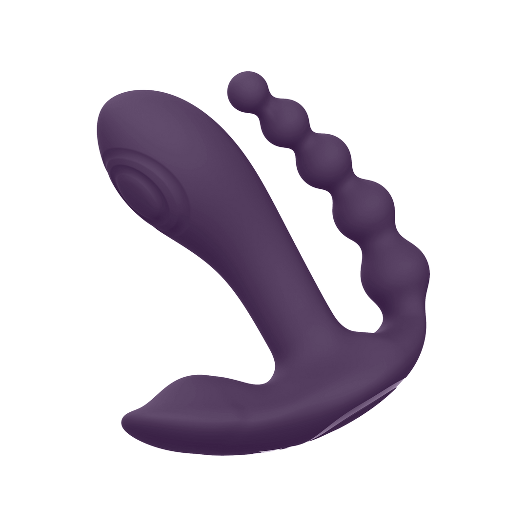 KATA Pulse Wave Vibrator Paars - Dubbele Penetratie & USB