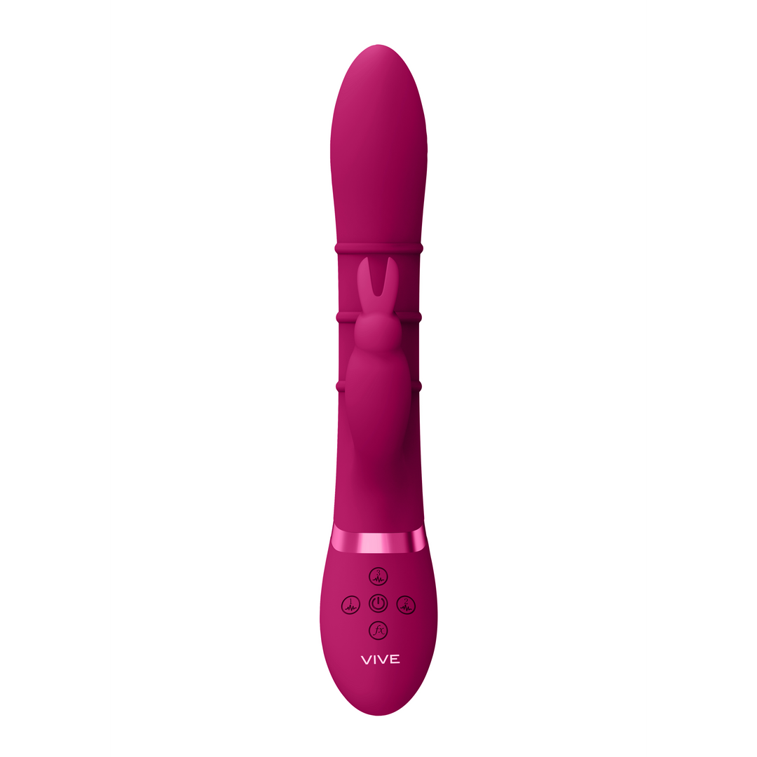 Sora Roze Vibrator - Luxe VIVE G-spot Ringen & Rabbit