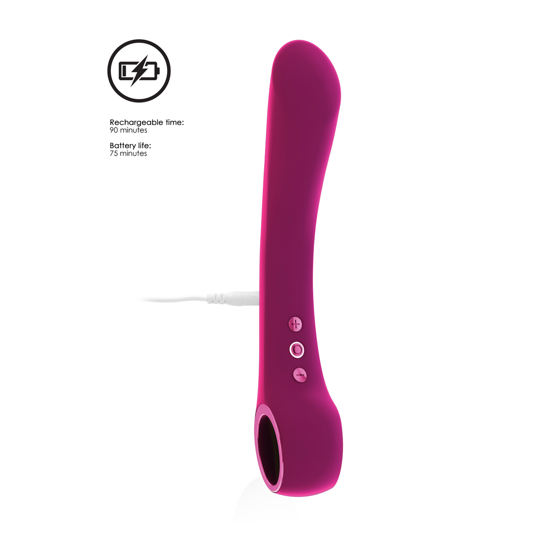 Ombra Flexibler Vibrator Rosa | 10 Vibrationsstufen & flexibles Design