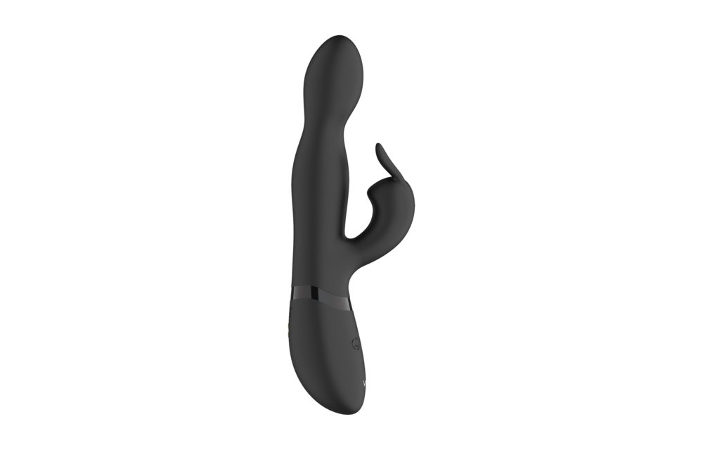 Niva Zwarte Rotating Rabbit Vibrator – Ultiem Genot & Luxe