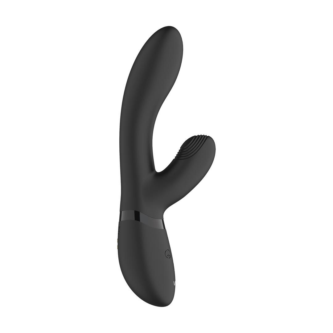 Kyra Pulse Clitoral Rabbit Schwarz – Luxus-Vibrator für Genuss