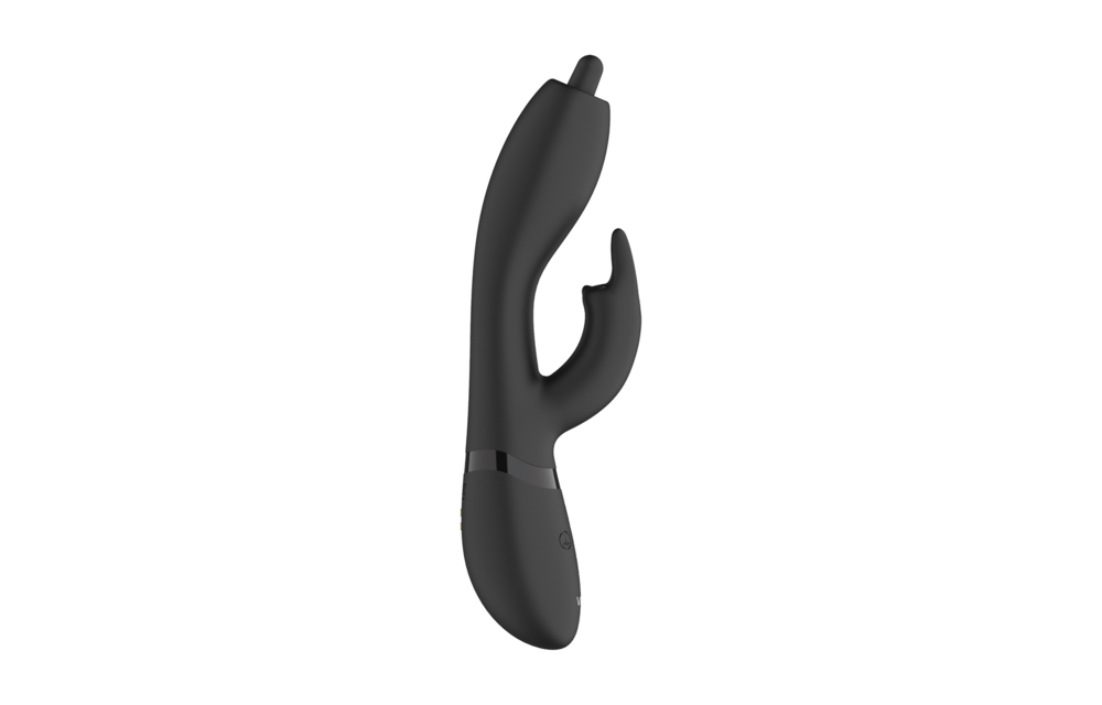 Nilo G-spot Rabbit Zwart – 360° Roterende Vibrator