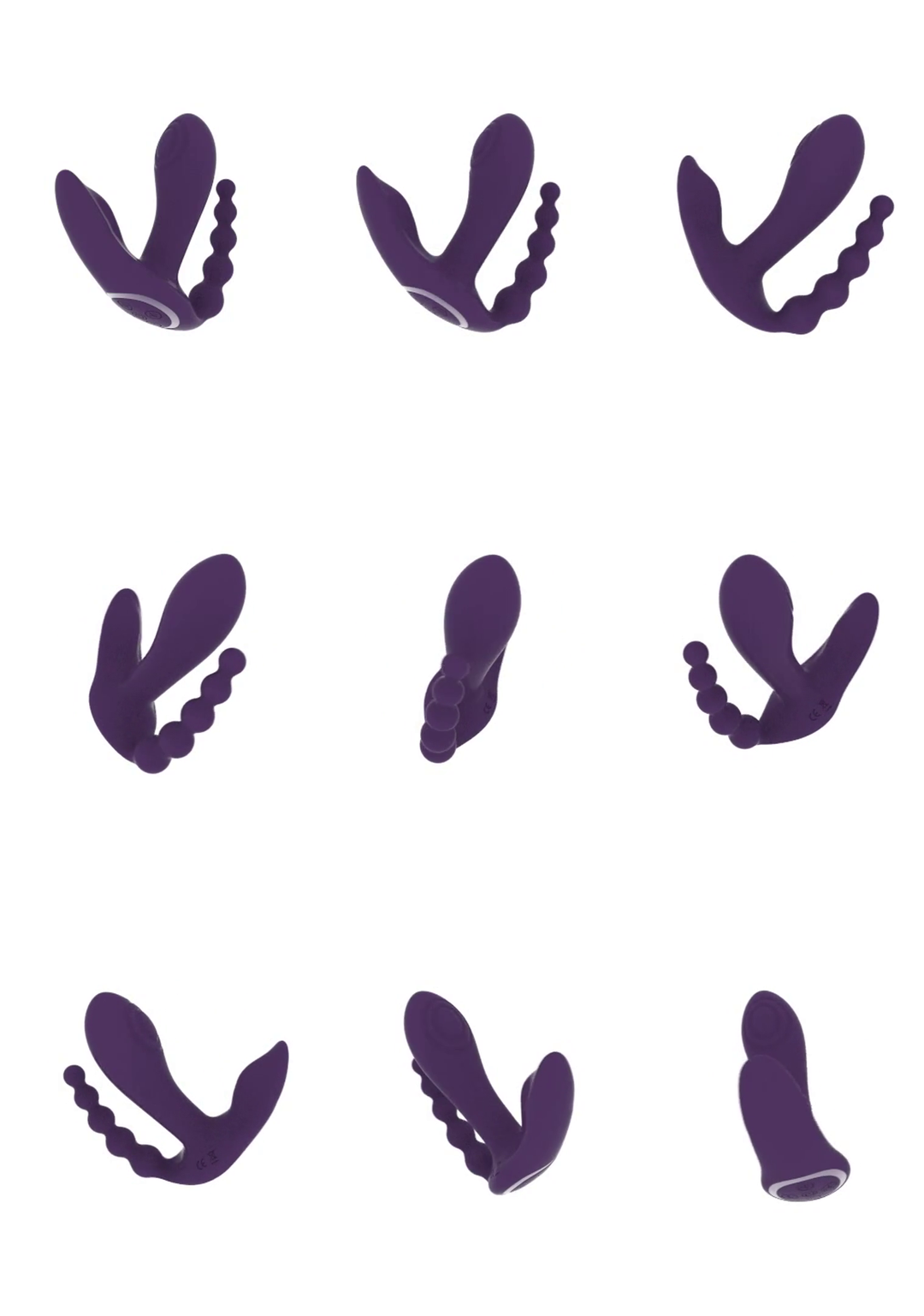 KATA Pulse Wave Vibrator Paars - Dubbele Penetratie & USB