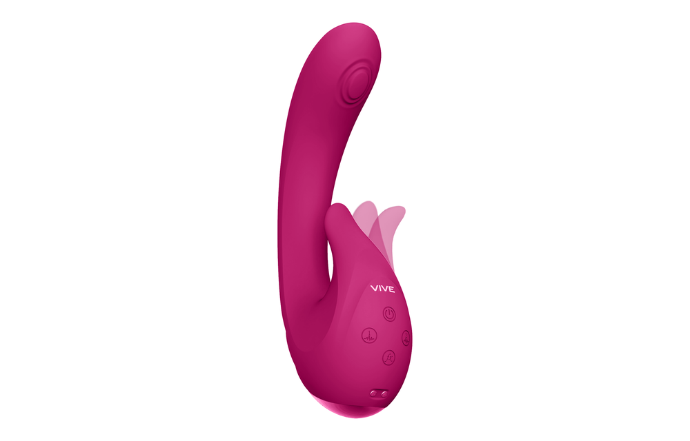 Miki - Pulse Wave Flickering G-Spot Vibrator - Pink