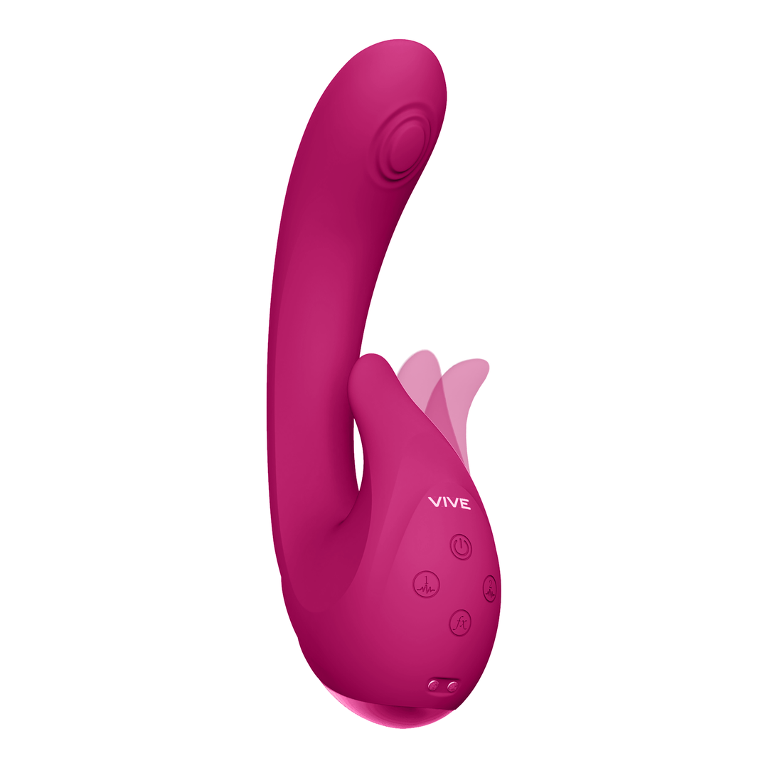 Miki Pulse Wave G-Spot Vibrator – Krachtig & Waterdicht Rose