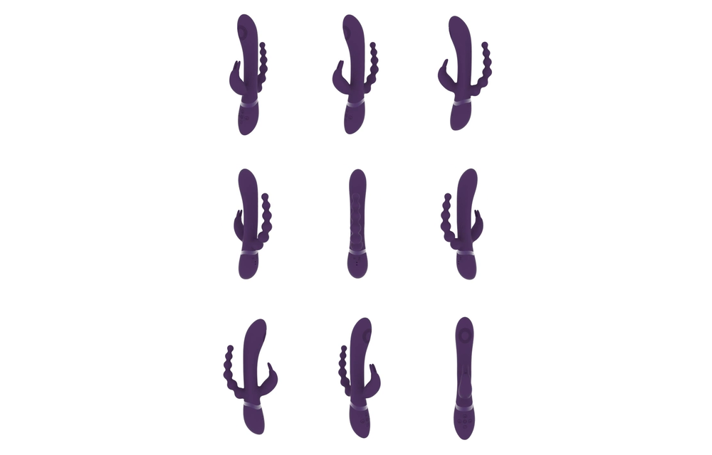 RINI Rabbit Vibrator Lila – 3 Motoren, 1000 Funktionen