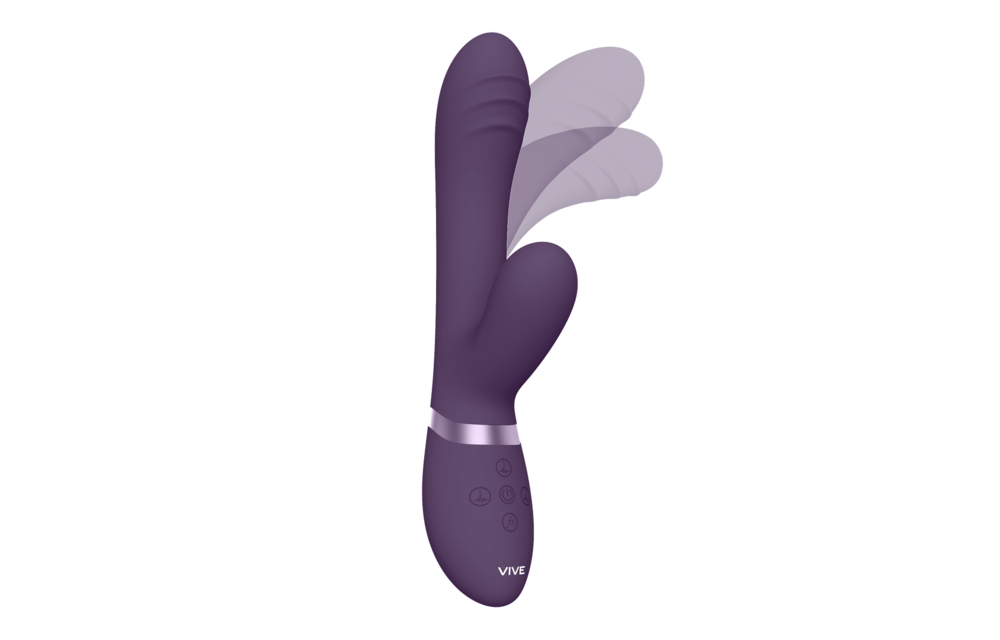 TANI Finger Vibrator Purple | Intense Pulse Wave Sensations