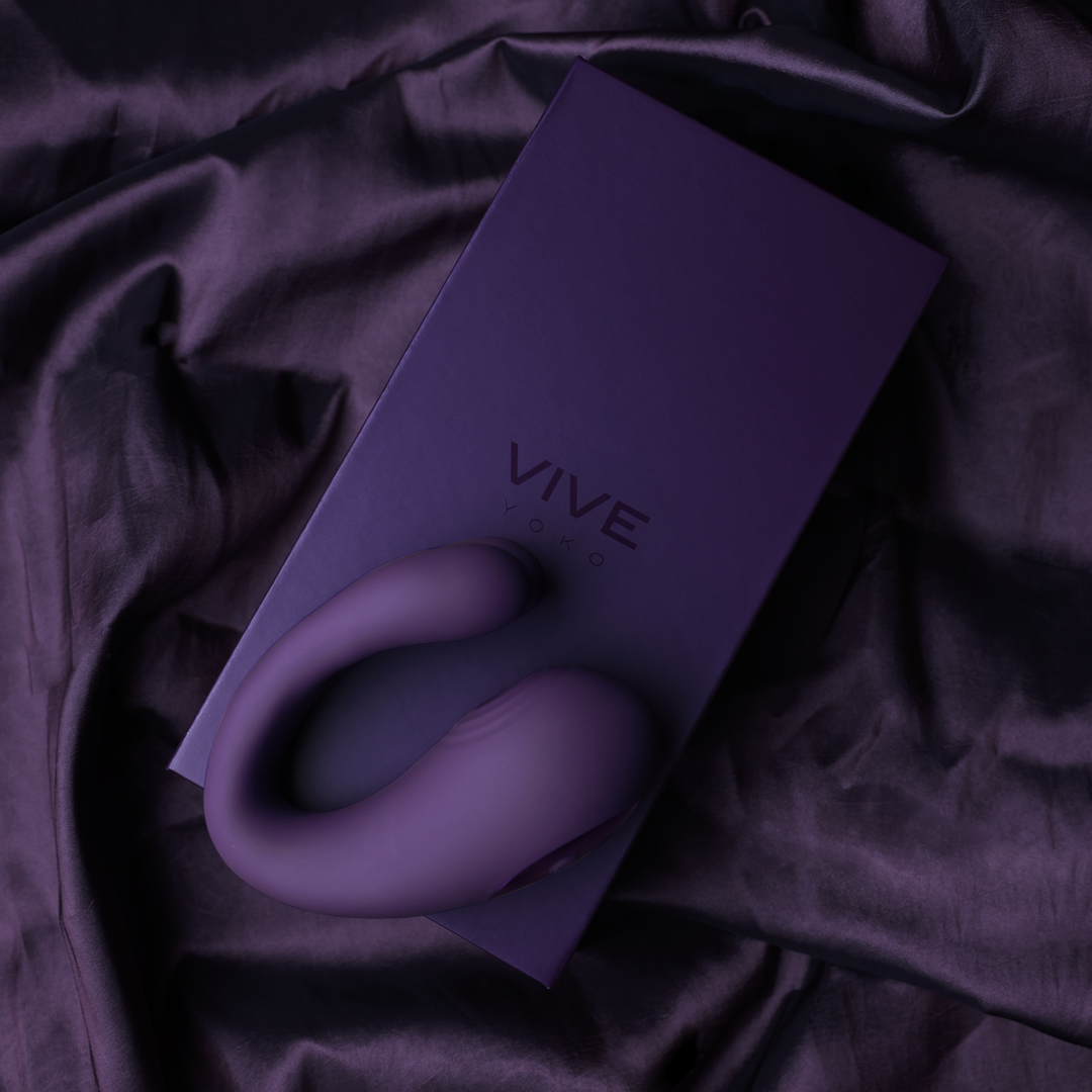 Yoko Triple Action Vibrator mit Klitoris Puls Welle - Lila
