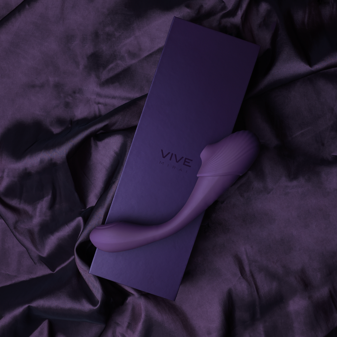 Mirai - Double Ended Pulse Wave Air Wave Bendable Vibrator
