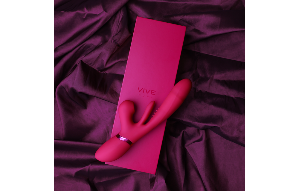 Kura G-Punkt-Vibrator Rosa – Stoßend, pulsierend & flatternd