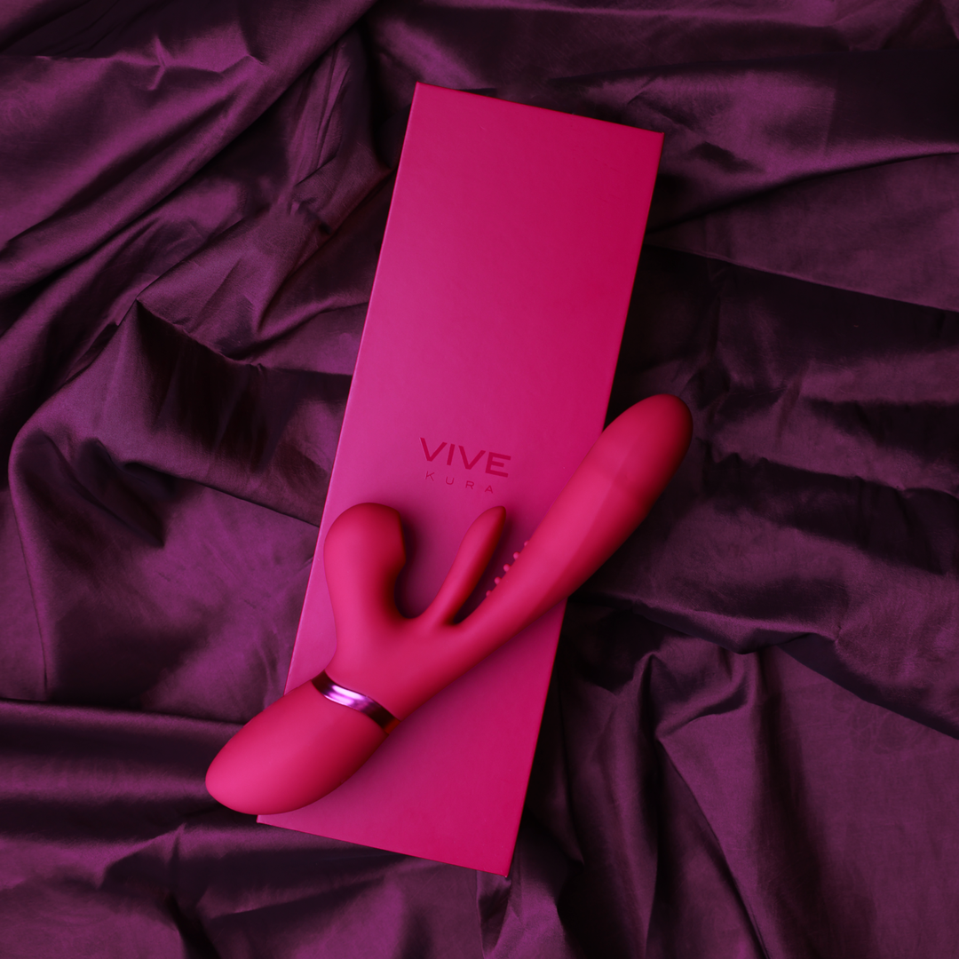 Kura G-Punkt-Vibrator Rosa – Stoßend, pulsierend & flatternd