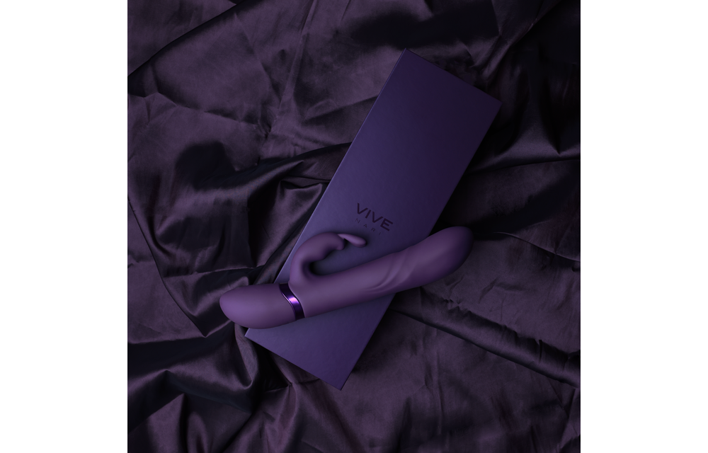 Nari - Vibrating And Rotating G-spot Vibrator - Purple