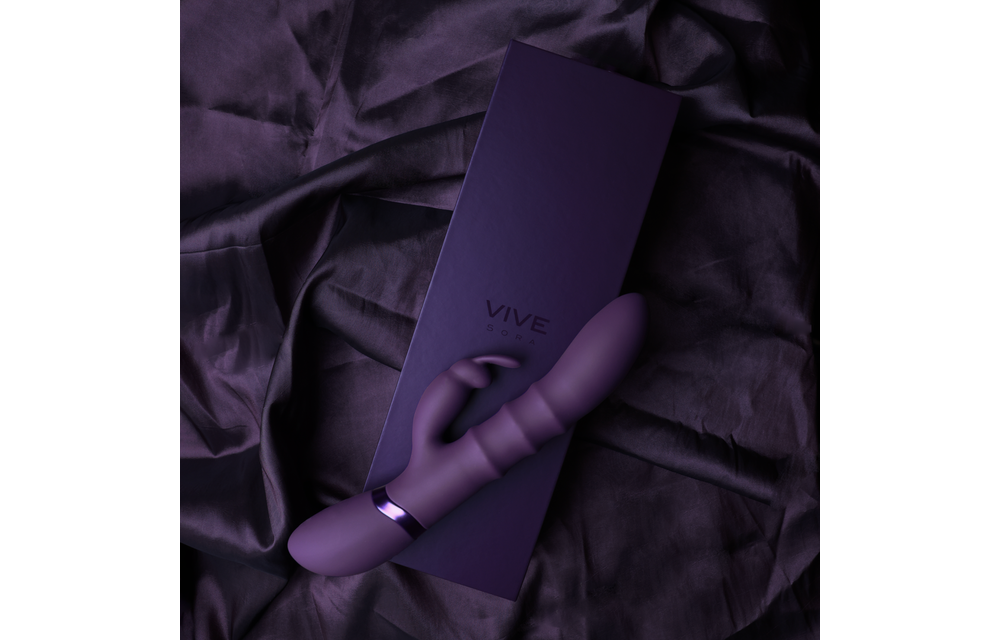 Sora - Stimulating Rings Vibrator - Purple