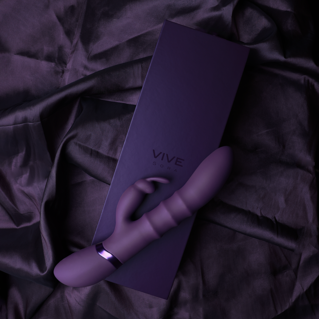 Sora - Stimulating Rings Vibrator - Purple