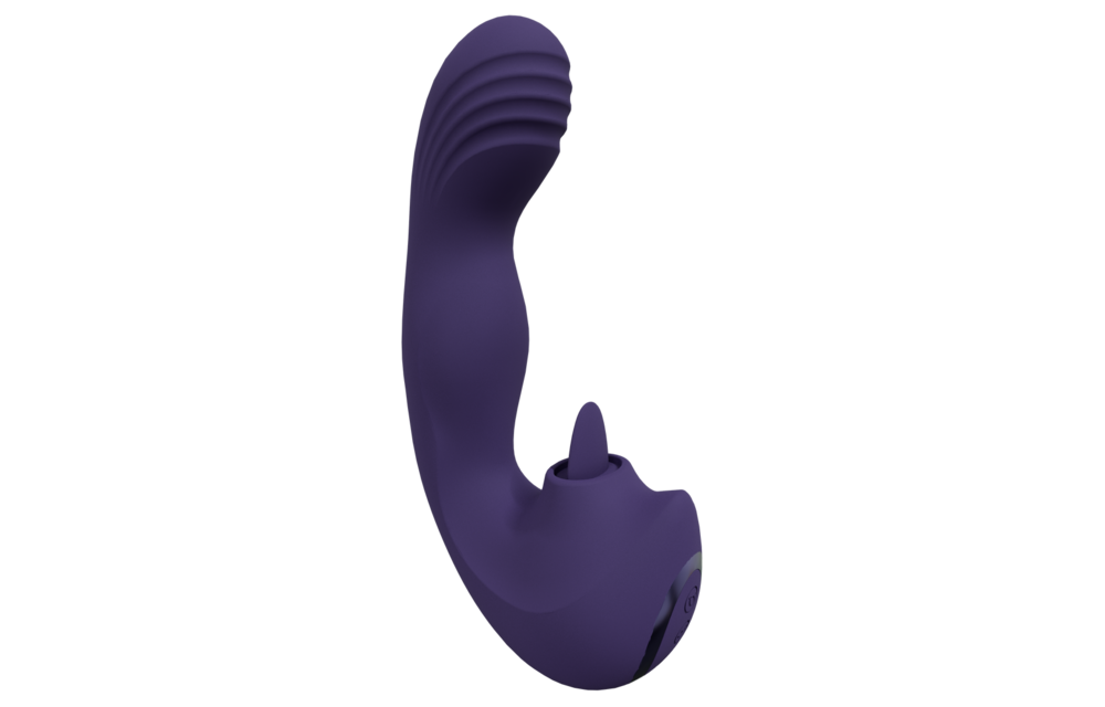 Yumi G-Spot Vibrator Paars - Triple Motor & Tong Stimulator