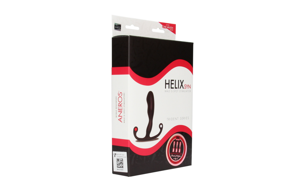 Helix Syn Trident - Mannelijke G-Spot Stimulator - Zwart
