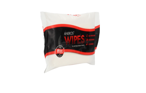 Aneros Wipes | Anti-bacteriële, Milieuvriendelijke Doekjes 25x