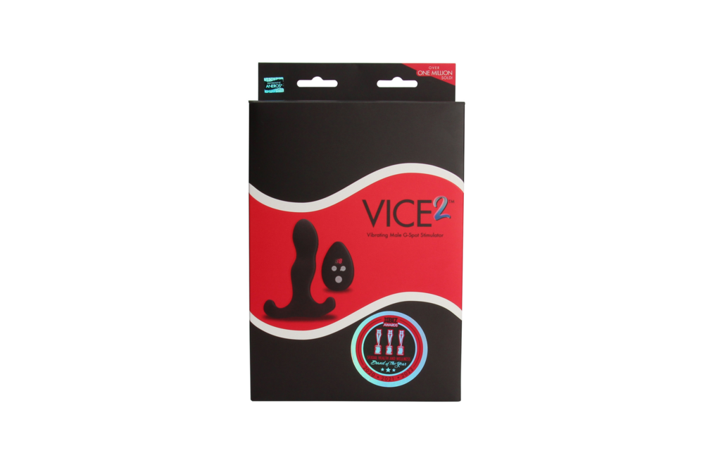 Vice 2 Prostate Vibrator – 72 Vibrations & Remote Control