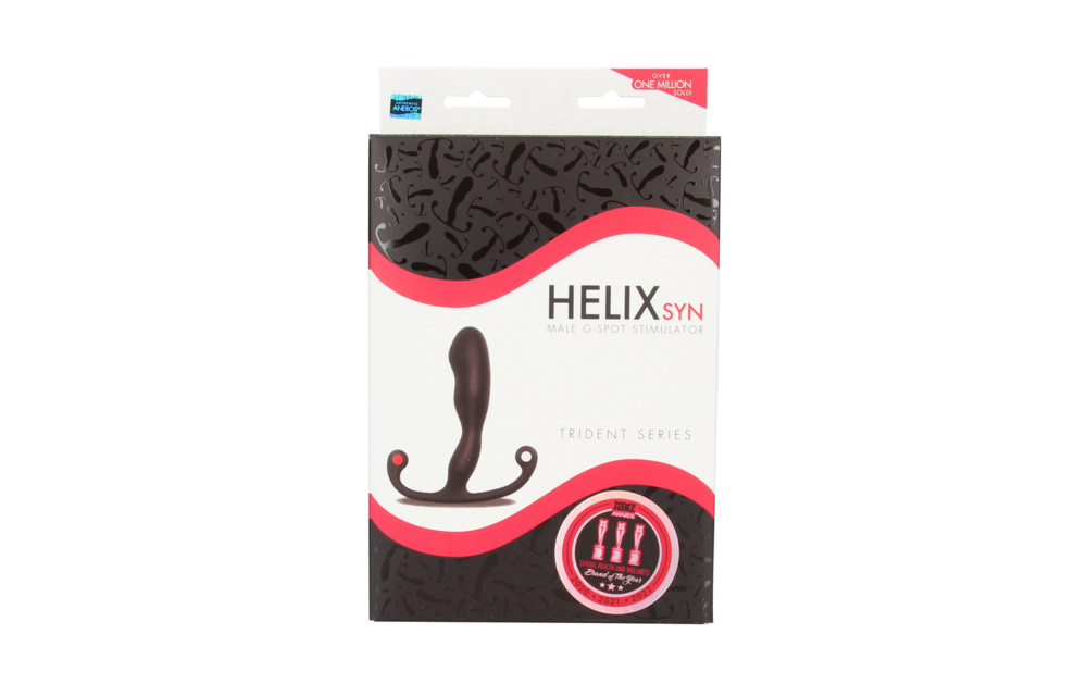 Helix Syn Trident - Mannelijke G-Spot Stimulator - Zwart