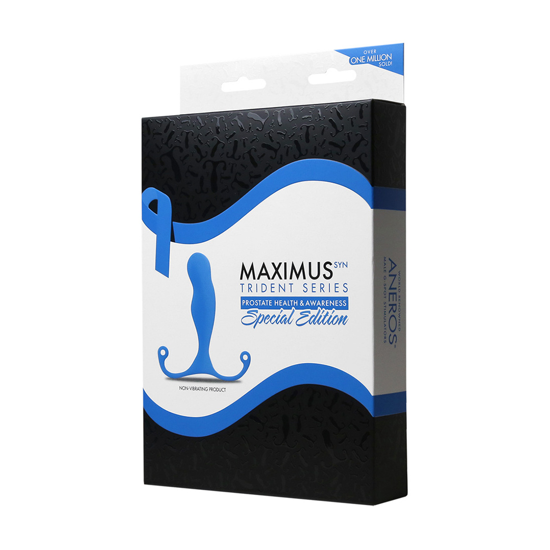 Maximus Syn Trident Blau – Luxuriöser Hybrid-Massager für Männer