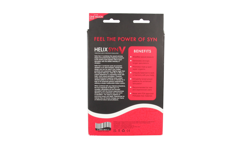 Helix Syn V - Vibrating Prostate Stimulator for Ultimate Pleasure