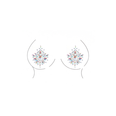 Blendender Nippel-Bling-Sticker – Strahlend & glamourös